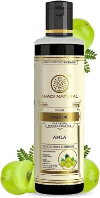  Khadi Ayurvedic Amla Hair Oil (210 ml) PARABEN FREE- (FREE SHIPPING)