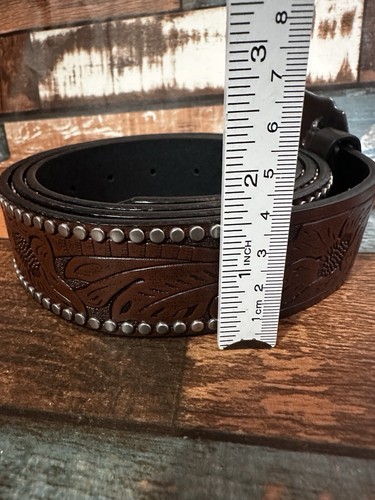 Long Horn Bull Belt 49 Inch New Country Cowgirl Farm Gift Mothers Day #2 - Picture 10 of 14