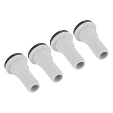 4x 15mm Air Conditioner Drain Hose Connector Window A/C Drain Adapter