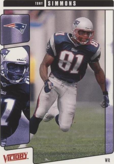 2001 Upper Deck Victory Tony Simmons #200 - 1 of 2