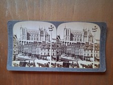 Stereoview Card. Antique . Cathedral Queenstown . Ireland