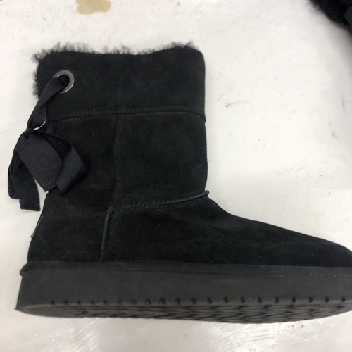 Koolaburra by UGG Women's Andrah Tall Black US 5 EUC Tie Back Super Clean Boots - Picture 2 of 13