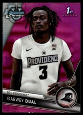 2023-24 Bowman U Chrome Pink Basketball Garwey Dual Providence Friars #69