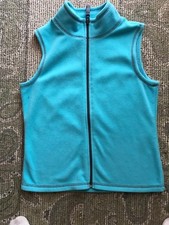 Old Navy girl's blue fleece vest size 14