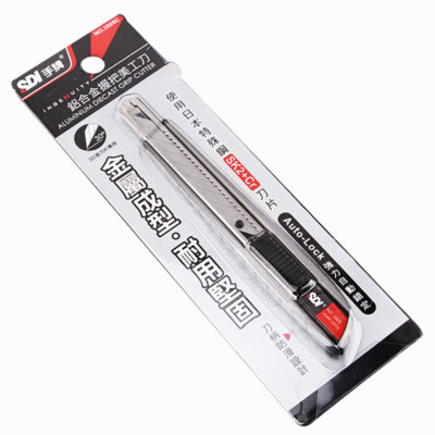 1pc SDI No.3005C 30 Degree Aluminium Diecast Crip 9mm Cutter Tip Utility Knife