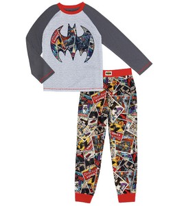 Dc Comics Batman Youth Boys Pajama Set Size 8 Ebay