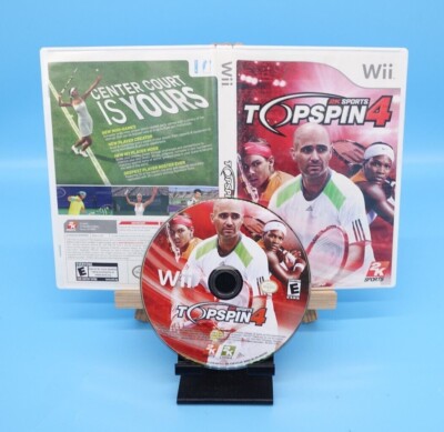 Top Spin 4 2kSports · Nintendo Wii · NTSC USA Version · Komplett · getestet