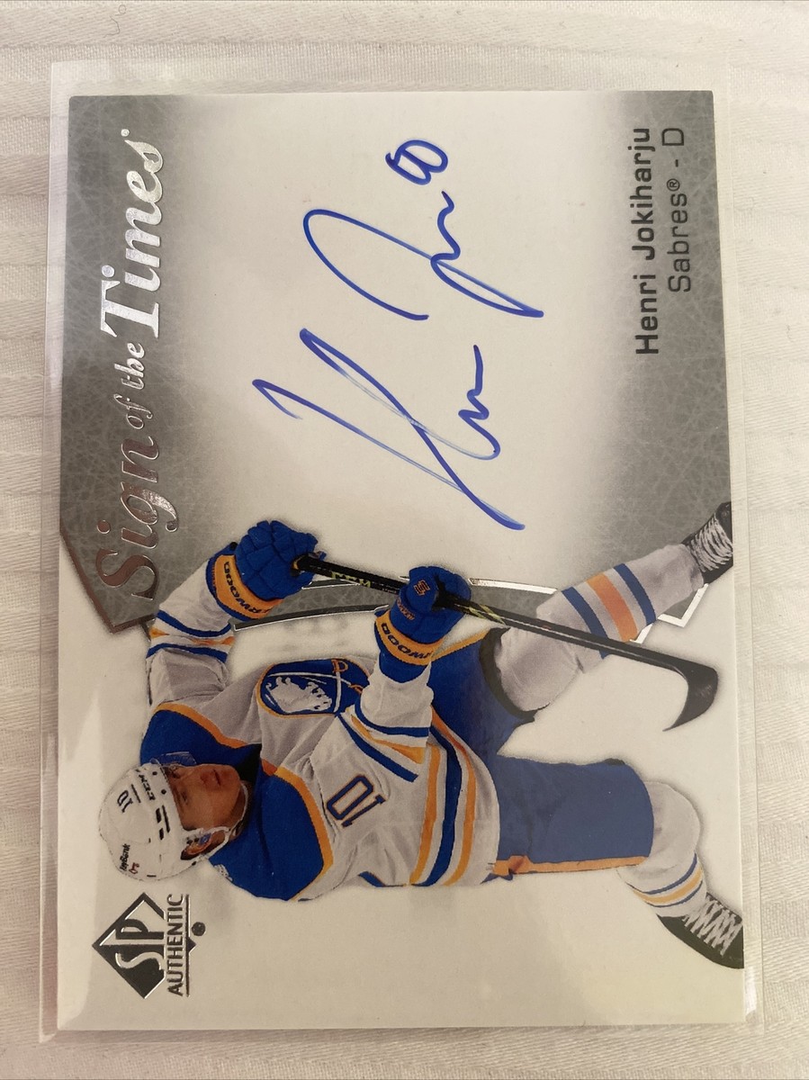 2021-22 SP Authentic Sign of the Times Auto #SOTT-HJ Henri