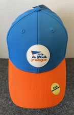 2019 PGA Jr. League Hat NWT Blue Orange Logo Patch Golf Golfer