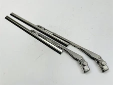 Pair 11" Windshield Wiper Arm+10" Universal Blade Hot Rod Street Boat Jeep Chevy