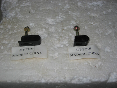 50 pcs Black Grip-Clip Screw Cable Clamp Holder RG6 Coax 2 Varieties read below