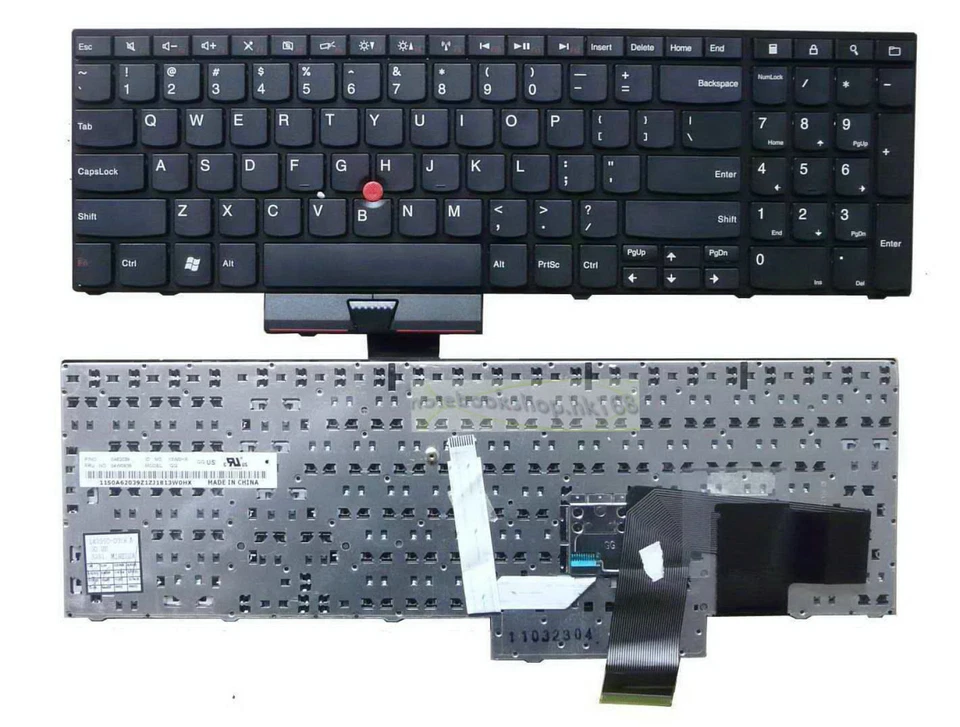 New lenovo Thinkpad Edge E530 E530C E535 Keyboard US 04Y0301 04W2443 US Seller - Image 4 of 4