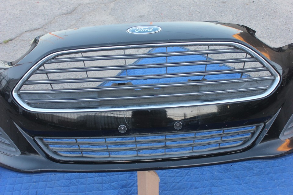 14-19 16 FORD FIESTA FRONT BUMPER GRILL TRIM ASSEMBLY GENUINE FACTORY ...