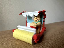 Fred Flintstone (Hanna-Barbera) Flintstones Flintmobile PVC Car Figure