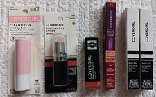 Covergirl Lip Balm Coral Dreams Rose Lipstick Liner Clear Outlast Topcoat Lot