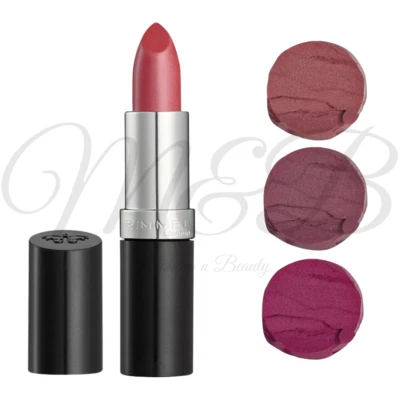 RIMMEL London Lasting Finish Lipstick, Smooth + Creamy, 4g *CHOOSE SHADE*