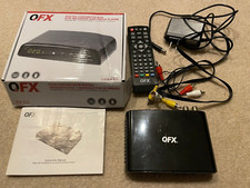 QFX Digital Converter Box Cv-103 DVR Recorder and Media Player