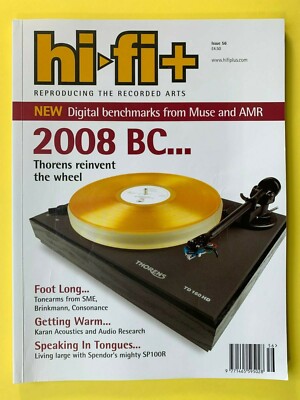 Hi-Fi+ Plus Magazine - Jan 2008 #56 - GRYPHON DIABLO INTERGRATED AMP - DENON
