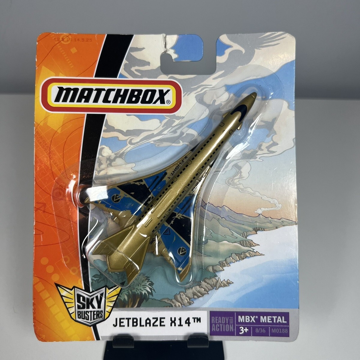 Matchbox 1:64 Sky Busters Jetblaze X14 MBX Metal MO188 26676689820