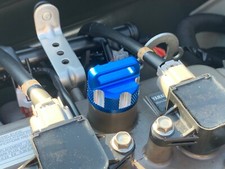 YAMAHA 1.8L BILLET ENGINE OIL FILLER MINI CAP – BLUE