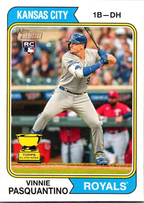 2023 Topps Heritage #150 Vinnie Pasquantino