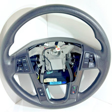 2011-2013 Kia Sorento Driver Steering Wheel With Cruise Control Switch Black Oem 2011-2013 Kia Sorento Driver Steering Wheel With Cruise Control Switch Black Oem