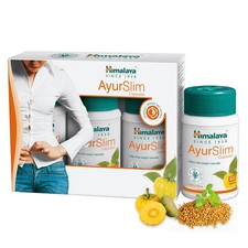 3 bottles X Himalaya AyurSlim 180 Capsules Weight Wellness Exp 2028