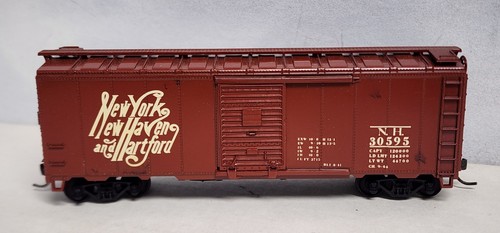 New Haven RR 40' SD Boxcar 30595 ruedas de metal Kadee Kar Line 115 Athearn HO | Zustand: Used