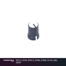 Soundcraft White MF Knob for EFX12, EFX8, EPM12, EPM6, EPM8, FX16ii, GB2, GB2R