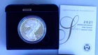 2021-W Proof $1 American .999 Silver T1 Eagle Box, OGP & COA