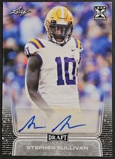 2020 Leaf Draft Rookie Autograph #BA-SS1 Stephen Sullivan RC Auto LSU Tigers