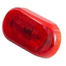 GROTE 45262 Clearance Marker Lamp,FMVSS P2, PC,Oval 2CVR9