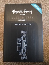 Buster + Punch NTM-01384 US Electricity 15 Amp Standard On / Off - Black