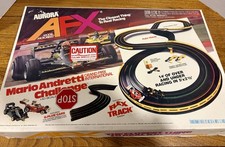 1979 AURORA AFX 2703 Mario Andretti Challenge Race Set w/ Cars and Instructions 