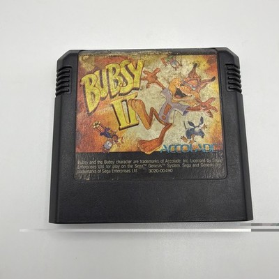 Bubsy II (Sega Genesis, 1994) | Cartridge only