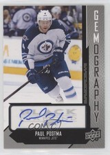 2014-15 Upper Deck Black Diamond Gemography Paul Postma #GEM-PP Auto 2o7