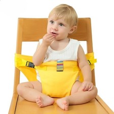 Portable Baby High Chair Harness Travel Safety Seat Strap Foldable Toddler Belt