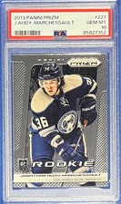 2013 PANINI PRIZM JONATHAN MARCHESSAULT #227 ROOKIE CARD PSA 10. rookie card picture