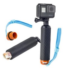 Floating Stick Handle Grip Mount   Waterproof GoPro  Action Camera Orange