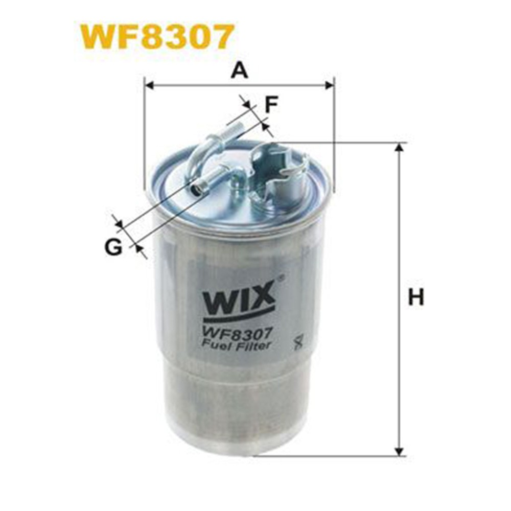 Genuine OEM Wix Fuel Filter In Line for Seat Toledo Leon 1M0127401 WF8307