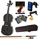 Mendini By Cecilio Violin For Kids & Adults, 1/4 MV300 Violins - Satin Antique