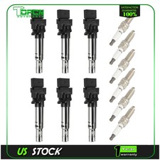 6 Ignition Coils & 6 Spark Plugs For VW Atlas 2018-20 For Passat 2012-2018 3.6L