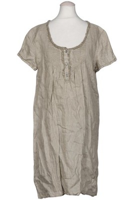 Marc O Polo Kleid Damen Dress Damenkleid Gr. 36 Leinen Baumwolle Beige #3uxd016