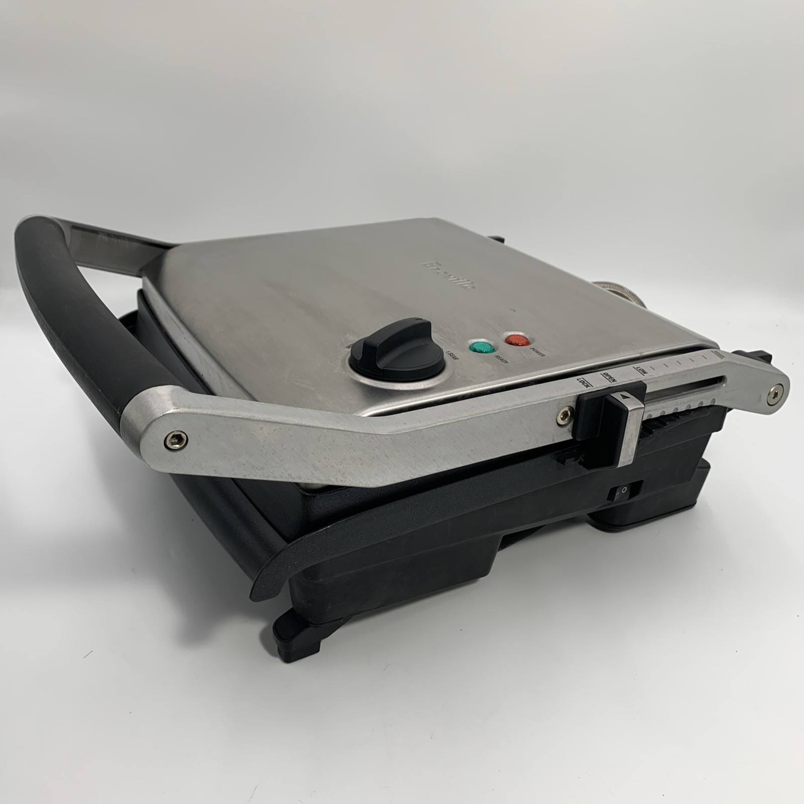 Breville BGR200XL Panini Grill Press Stainless Steel Adjustable Sandwich Maker