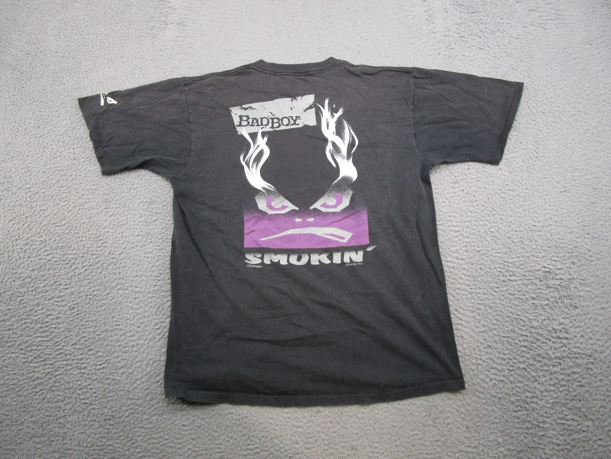 Vintage 90s Bad Boy Club Smokin Smoking Single Stitch T-Shirt