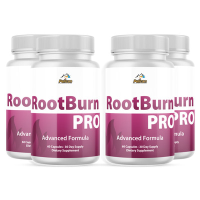 RootBurn Pro - Keto & Weight Support - 4 Bottles- 240 Capsules