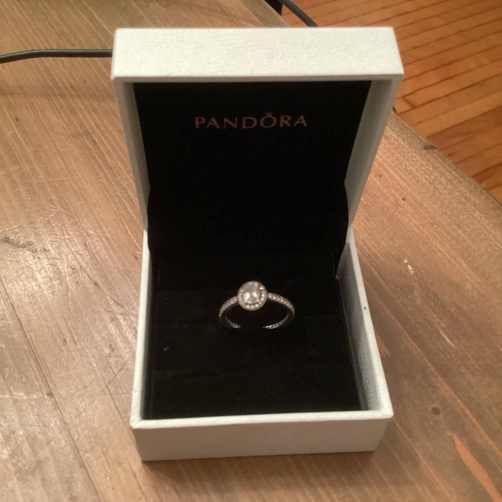 AUTHENTIC PANDOA CLASSIC ELEGANCE RING  SILVER HA… - image 3