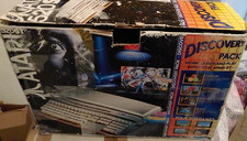 ATARI 1040STFM PA, mouse, manuali, 5 dischi in confezione originale (Discovery Pack) 16 bit funziona