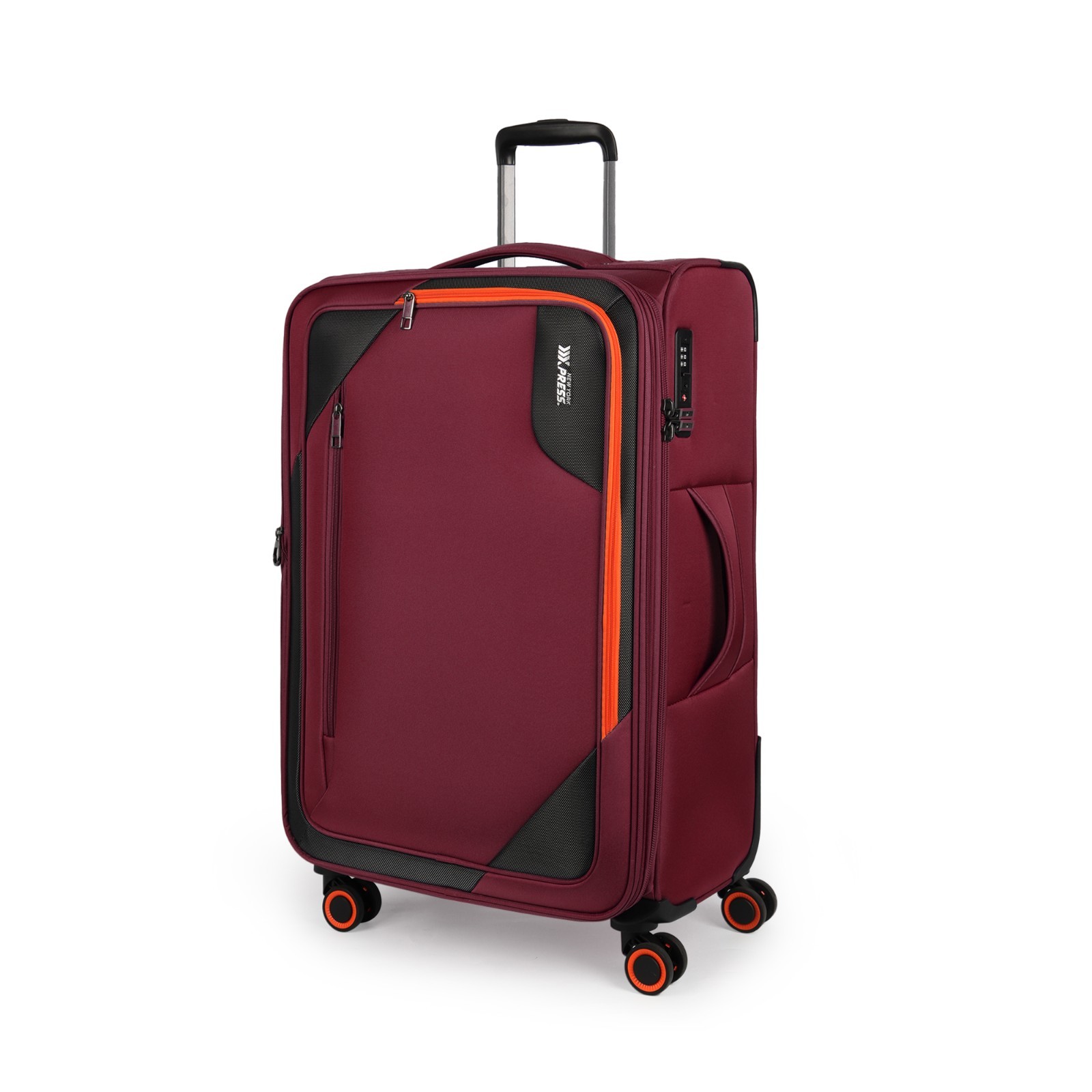 Durable Softside Suitcase W/ Tsa Lock 22"/28"/32"