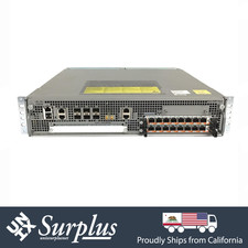 Cisco ASR 1000 Series 2U Router 22 Ports 1GB SFP Advance IP services 2x PSU